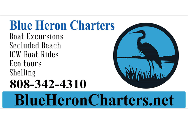 Blue Heron Charters | Eco Tours | Boat Tours | Topsail Island | Sneads Ferry NC | North Topsail Beach NC | Surf City NC | Topsail Beach NC | Holly Ridge NC | Topsail Coast Advertiser | Onslow Advertiser